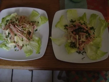 Apfel-Wurstsalat mit Calvados - Rezept - Bild Nr. 6