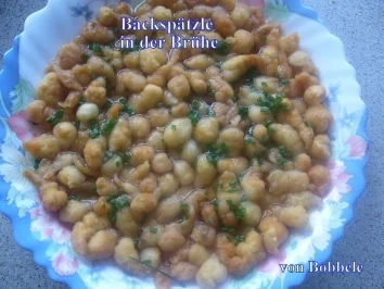Rezept: Suppe: Backspätzlesuppe Suppe: Backspätzlesuppe - Rezept