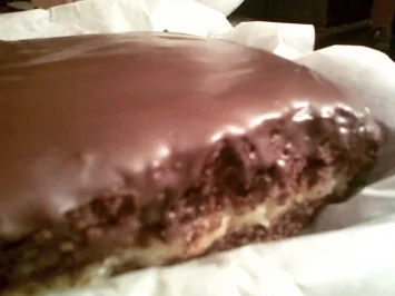 Rezept: Kuchen: Schoko-Bananen-Puddingschnitte Kuchen: Schoko-Bananen-Puddingschnitte - Rezept