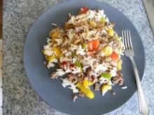 Pfannengerichte - Gemüse-Hack-Reispfanne - Rezept