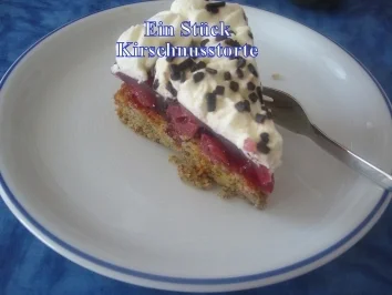 Rezept: Torte: Kirschnusstorte Bild Nr. 2 Torte: Kirschnusstorte - Rezept - Bild Nr. 2