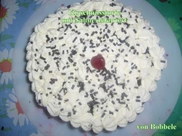 Rezept: Torte: Kirschnusstorte Torte: Kirschnusstorte - Rezept