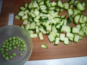Zucchini-Reis-Pfanne mit Schlemmerfilet - Rezept - Bild Nr. 4