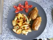 Resteverwertung : ... mit Blümchen - Rezept