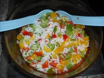 Rezept: Bunter Reissalat Bunter Reissalat - Rezept