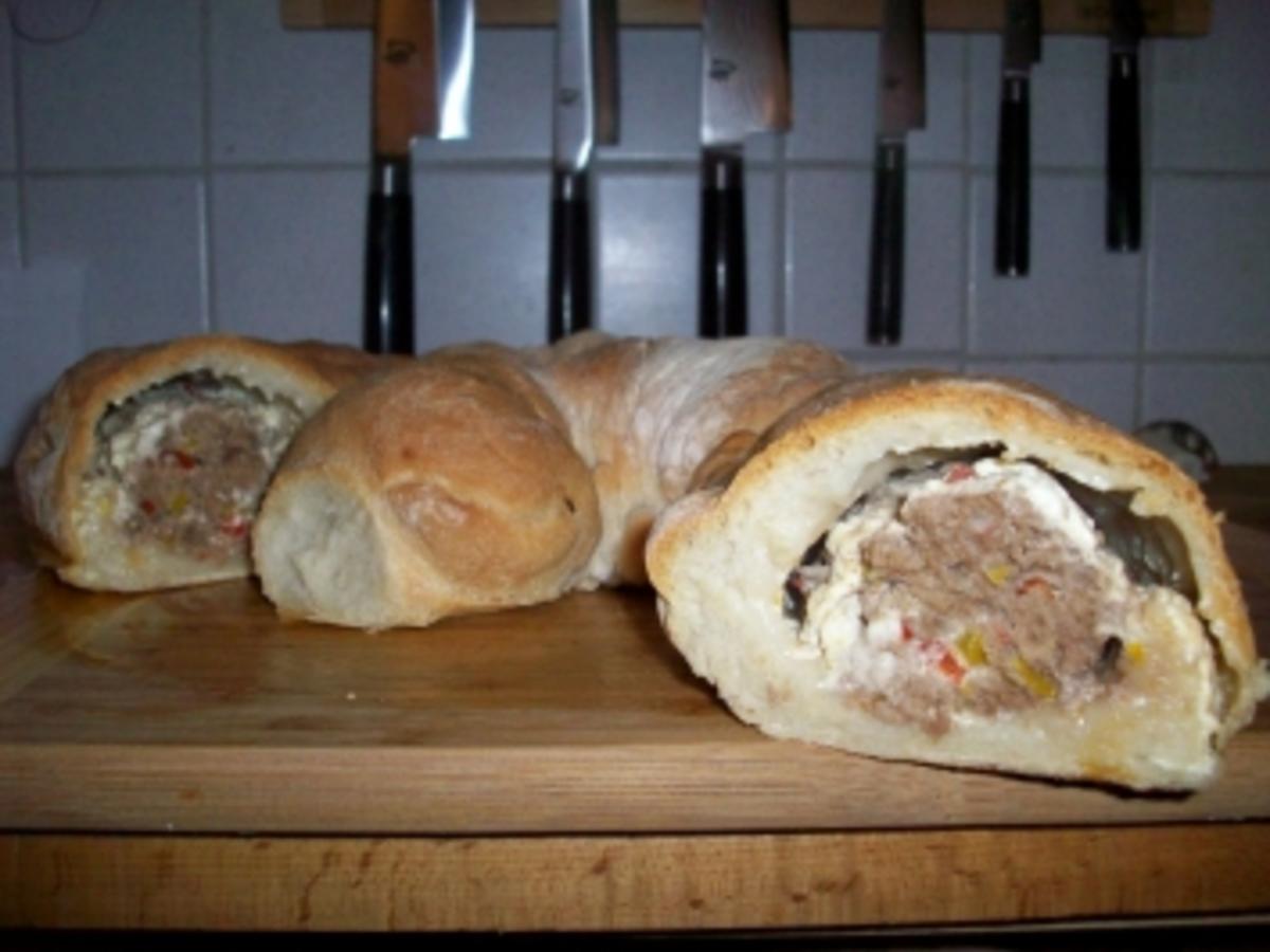 Gefülltes Partybrot, das Zweite - Rezept - kochbar.de