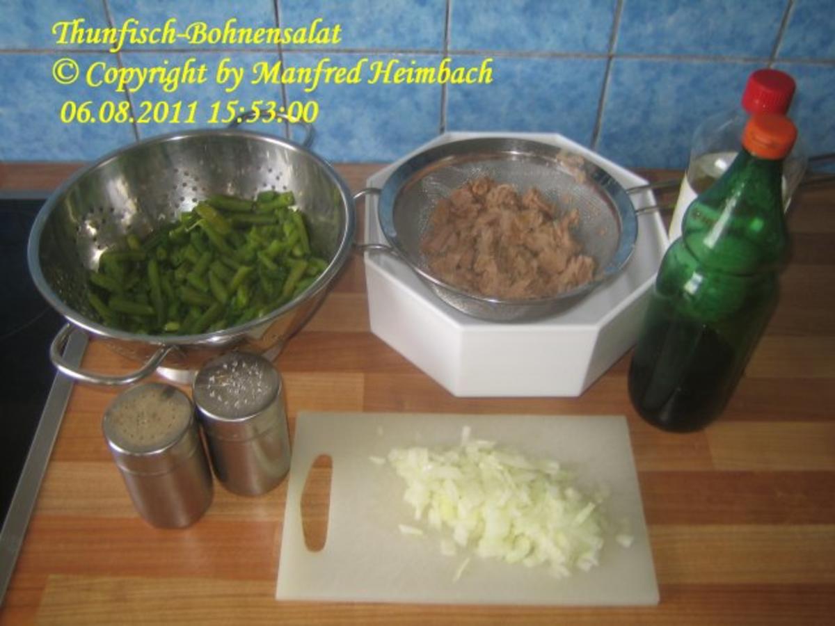 Salat - Bohnen Thunfischsalat - Rezept - Bild Nr. 3