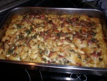 Specknudeln mit frischem Basilikum - Rezept - Bild Nr. 12