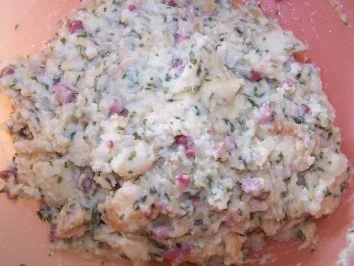 Speckknödel mit Rahmwirsing - Rezept - Bild Nr. 3