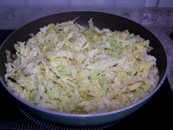 Speckknödel mit Rahmwirsing - Rezept - Bild Nr. 4