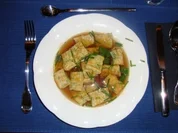 Consommé mit Käseschöberl - Rezept