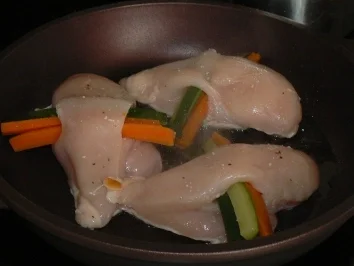 gefülltes Hähnchenbrustfilet mal anders - Rezept - Bild Nr. 3