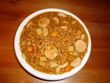 Rezept: Linsensuppe nach Petras Art Linsensuppe nach Petras Art - Rezept