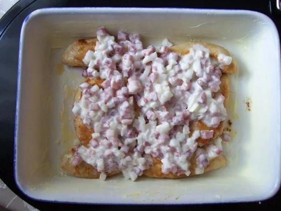 Hähnchenbrustfilet Elsässer Art - Rezept