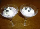 Blaubeeren mit Quarkcreme - Rezept