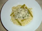 Rezept: Tagliatelle mit grünem Spargel Tagliatelle mit grünem Spargel - Rezept