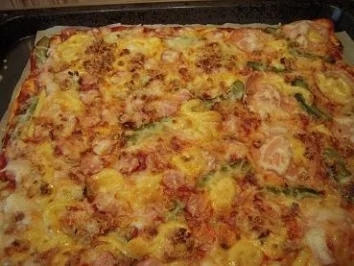 Rezept: Hot-Dog-Pizza Bild Nr. 11 Hot-Dog-Pizza - Rezept - Bild Nr. 11