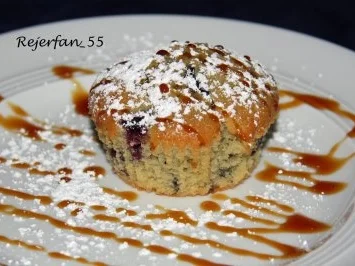 Blaubeermuffins mit Orangennote - Rezept