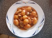 Gnocchi mit Tomaten-Rahm-Champignons - Rezept