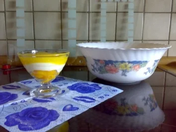 Rezept: Pfirsich-Vanille-Dessert Bild Nr. 2 Pfirsich-Vanille-Dessert - Rezept - Bild Nr. 2