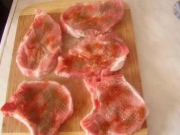 Kotelett-Kammscheiben-Champignons-Kartoffeln - Rezept - Bild Nr. 2