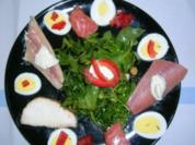 Edelfisch-Vorspeisen-Teller  (nach meiner Art) - Rezept