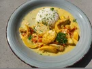 Hähnchenbrust in Curry-Soße - Rezept - Bild Nr. 16734