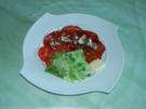 Bresaola mit Tomatenvinaigrette und frischem Parmesan - Rezept