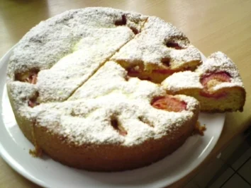 Gedeckter Zwetschgenkuchen - Rezept