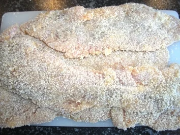 Rezept: Schnitzel nach Wiener Art Bild Nr. 3 Schnitzel nach Wiener Art - Rezept - Bild Nr. 3