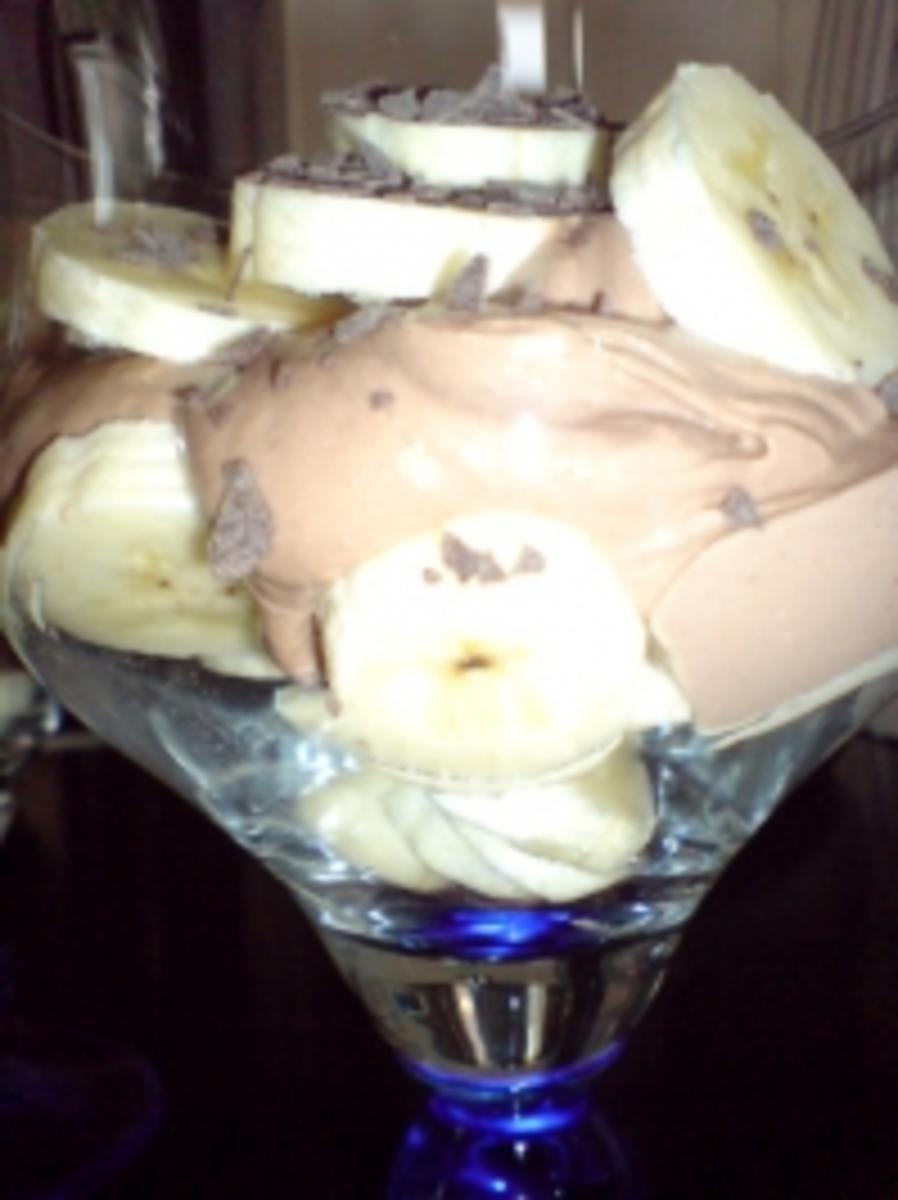 Schokoladenquark mit Bananen - Rezept - Bild Nr. 3