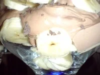 Rezept: Schokoladenquark mit Bananen Bild Nr. 3 Schokoladenquark mit Bananen - Rezept - Bild Nr. 3