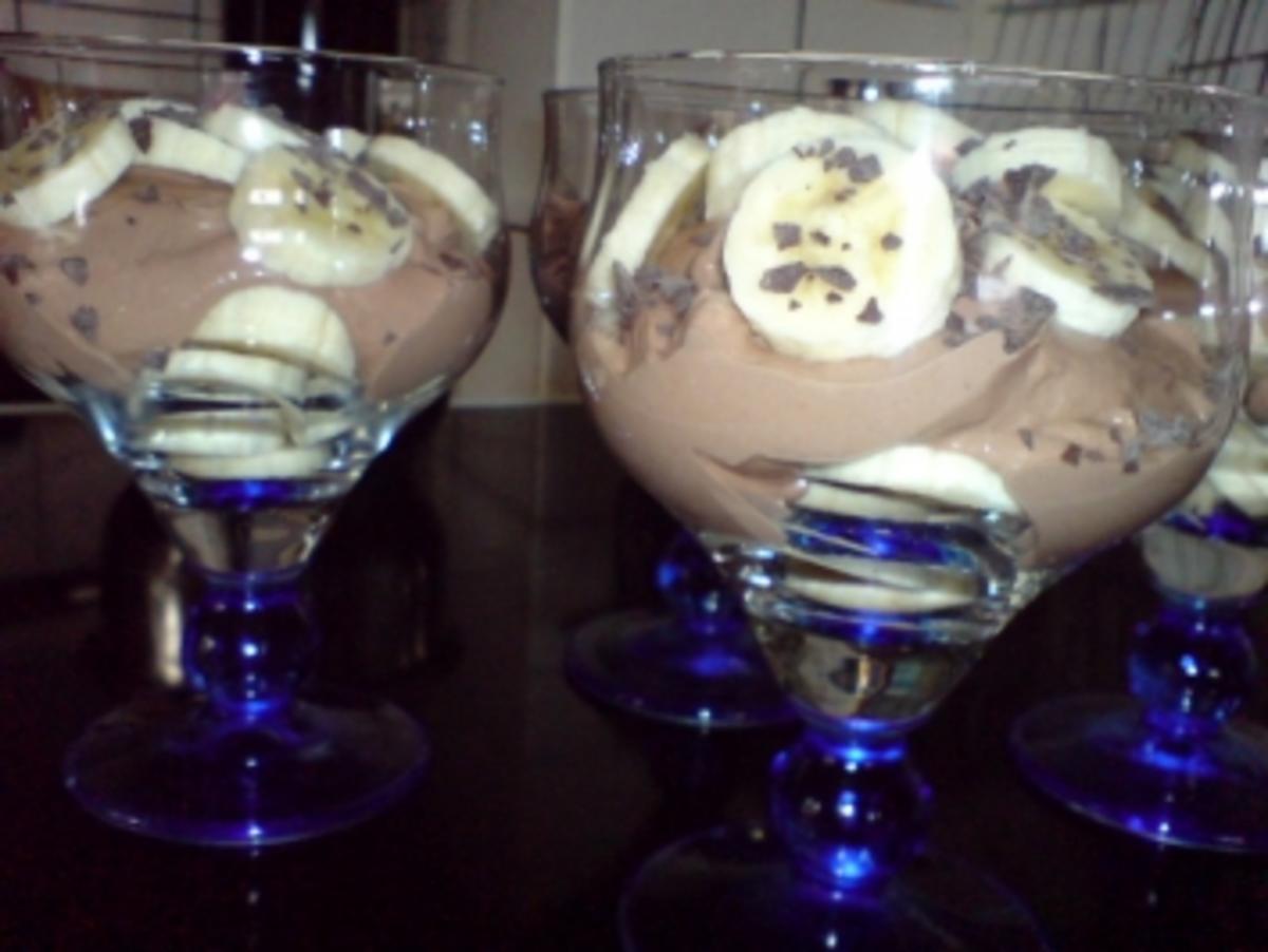 Schokoladenquark mit Bananen - Rezept - Bild Nr. 5