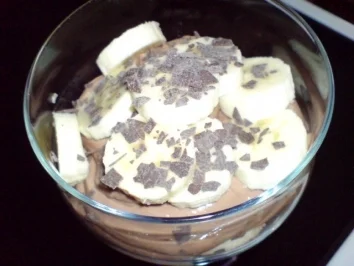 Rezept: Schokoladenquark mit Bananen Bild Nr. 15 Schokoladenquark mit Bananen - Rezept - Bild Nr. 15