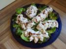 Hauptgericht - Geflügel - Hähnchenstreifen in türkischer Walnuss - Sauce - Rezept