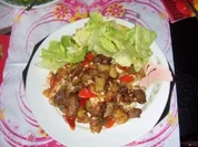 Gaby´s Gyrospfanne mit Kartoffeln - Rezept