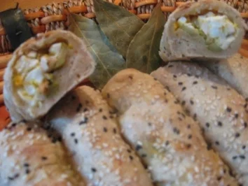 Griechische Reihensemmeln - Rezept