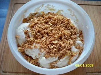 Rezept: Zwiebelbaguette Bild Nr. 5 Zwiebelbaguette - Rezept - Bild Nr. 5