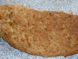 Rezept: Italienisches Pizza-Kräuter-Brot Italienisches Pizza-Kräuter-Brot - Rezept