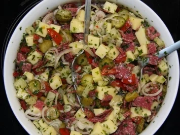 Ananas-Käsesalat - Rezept