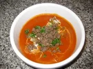 Cremige Tomaten-Hack-Suppe... - Rezept