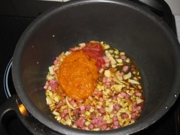 Cremige Tomaten-Hack-Suppe... - Rezept - Bild Nr. 3