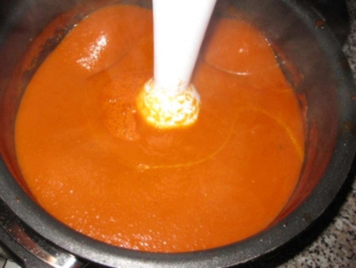 Cremige Tomaten-Hack-Suppe... - Rezept - Bild Nr. 4