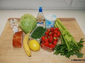 Putensalat mit Erdbeeren - Rezept - Bild Nr. 2