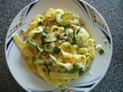 Lachs-Gemüse- Nudeln - Rezept