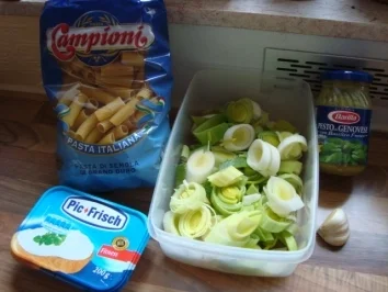 *Nudelgerichte - Frischkäse-Pesto Nudeln - Rezept - Bild Nr. 2