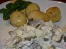 Fisch: eingelegte Sahneheringe - Rezept