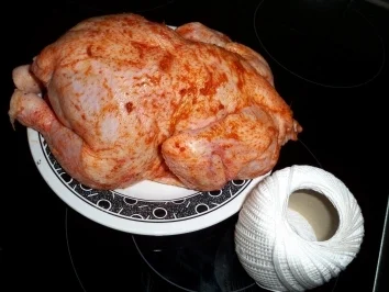 Hähnchen mit Pilzfüllung niedrigtemperaturgegart - Rezept - Bild Nr. 2