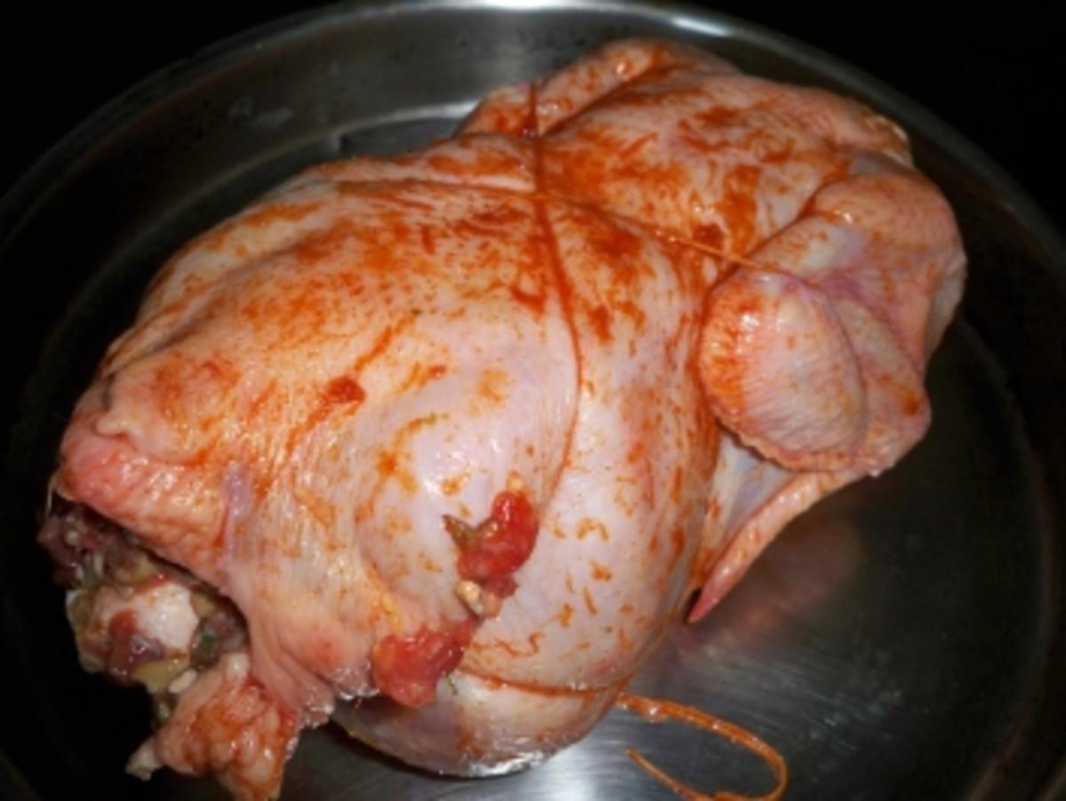 Hähnchen mit Pilzfüllung niedrigtemperaturgegart - Rezept - Bild Nr. 5