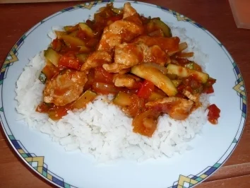 Rezept: Pute trifft Paprika & Zucchini Bild Nr. 10 Pute trifft Paprika & Zucchini - Rezept - Bild Nr. 10